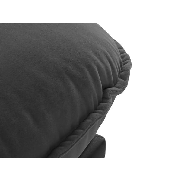 Sötétszürke bársony heverő (jobb oldali) Auguste – Interieurs 86-image-4