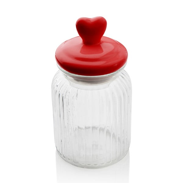 Heart üvegedény, 900 ml - Sabichi