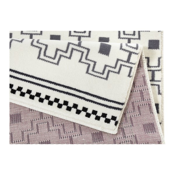 Cubic fekete-fehér szőnyeg, 70 x 140 cm - Zala Living-image-2