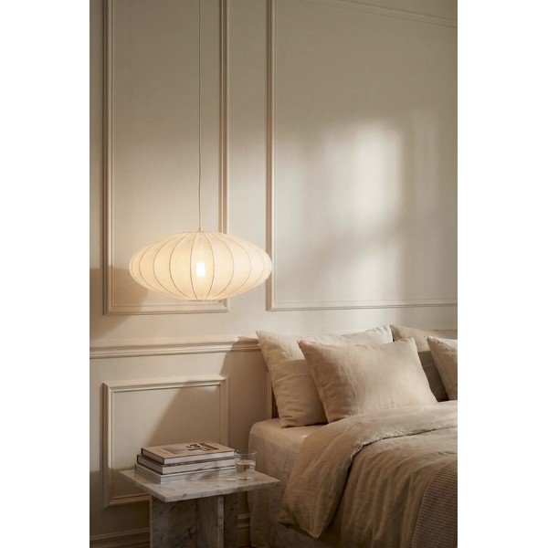 Fehér függőlámpa ø 50 cm Solia – Markslöjd-image-1