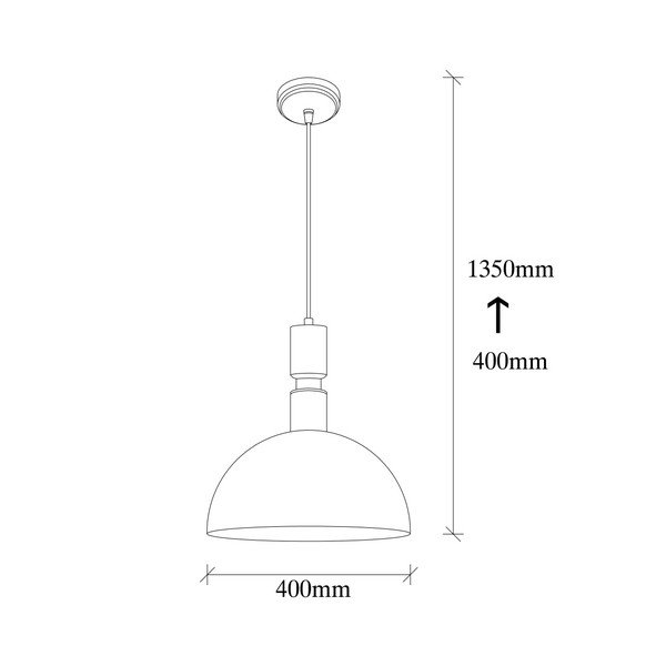 Diamonda fehér fém függőlámpa - Opviq lights-image-2