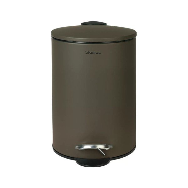Sötétszürke acél pedálos szemetes 3 l Tubo – Blomus