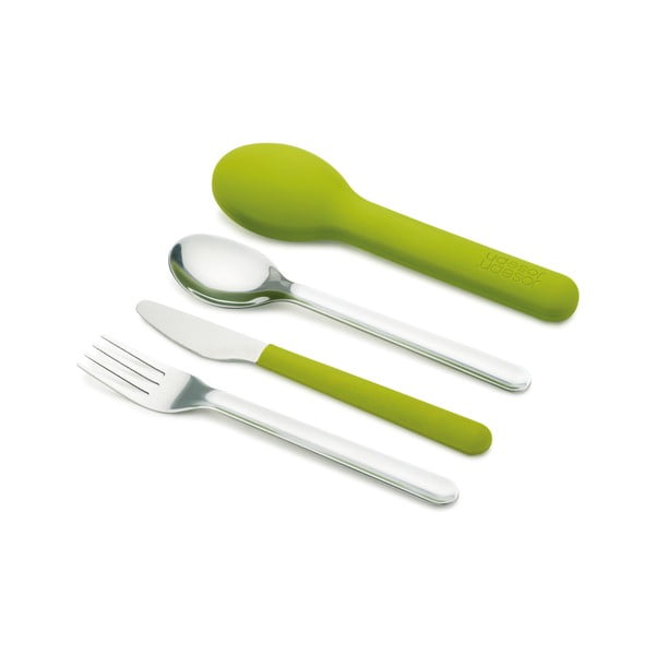 GoEat zöld, hordozható evőeszköz készlet - Joseph Joseph-image-3