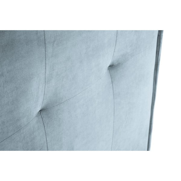 Világoskék ágytámla 160x120 cm Monica – Milo Casa-image-1