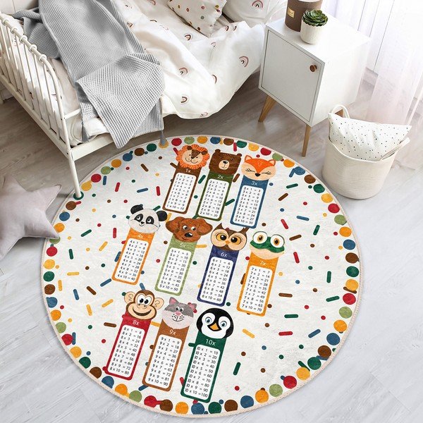 Gyerek szőnyeg ø 80 cm Comfort – Mila Home-image-4