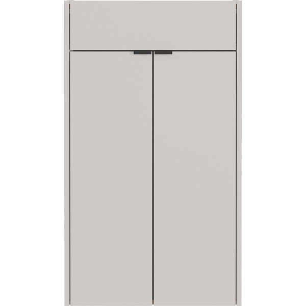 Krémszínű függő szekrény 56x97x22 cm Ameca – Germania-image-2