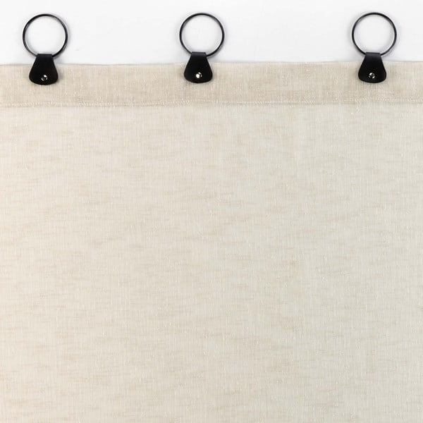 Bézs átlátszó függöny 140x240 cm Linka – douceur d'intérieur-image-3