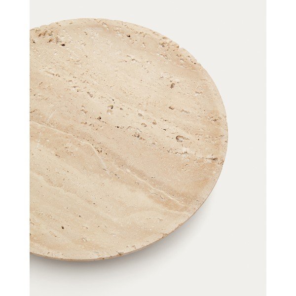 Kő dekoratív tálca ø 18 cm Madlena – Kave Home-image-4