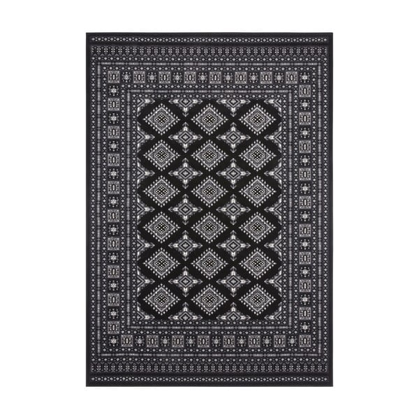 Sao Buchara fekete szőnyeg, 120 x 170 cm - Nouristan