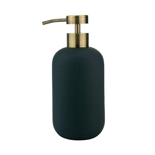 Antracitszürke kerámia szappanadagoló 200 ml Lotus – Mette Ditmer Denmark