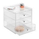 Drawers átlátszó kozmetikai rendszerező, magasság 18 cm - iDesign