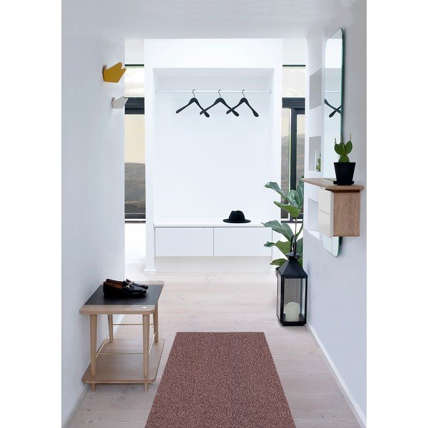 Fehér-natúr színű előszoba bútor tölgyfa dekorral One More Look – UMAGE-image-1