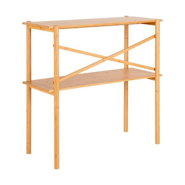 Natúr színű bambusz konzolasztal 32x83 cm Manaus – House Nordic-image-2