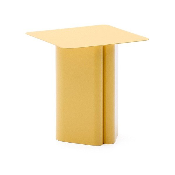 Fém tárolóasztal 42x42 cm Arvin – Kave Home-image-4
