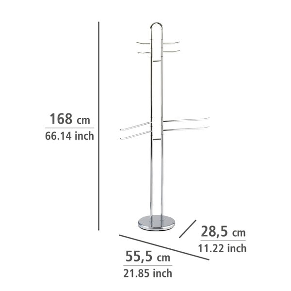 Palermo ruha- és törölközőtartó állvány - Wenko-image-2