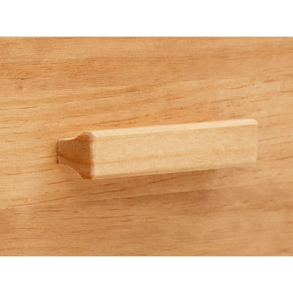 Jolene borovi fenyő komód rattan ajtókkal, szélesség 90 cm - Støraa-image-1