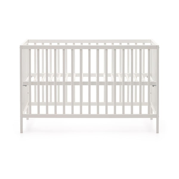 Fehér bükkfa babaágy 60x120 cm Shantal – Kave Home-image-4