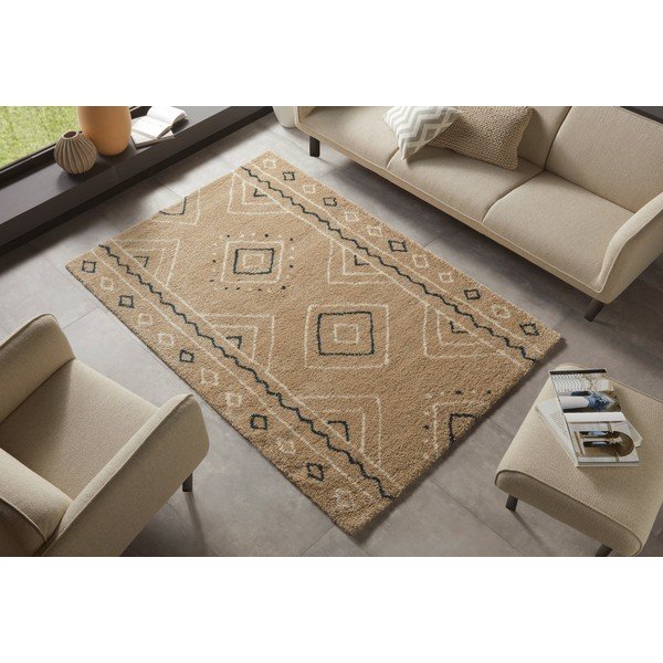 Disa bézs szőnyeg, 120 x 170 cm - Mint Rugs-image-3
