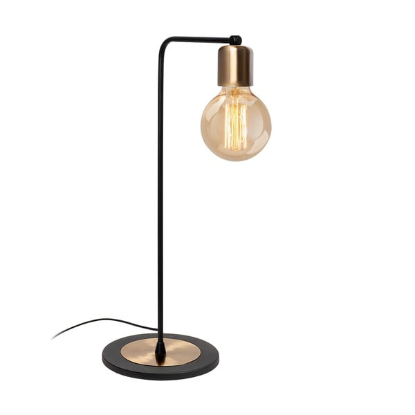 Fekete-bronzszínű asztali lámpa (magasság 52 cm) Harput – Opviq lights