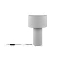 Világosszürke asztali lámpa (magasság 40 cm) Bale – Trio