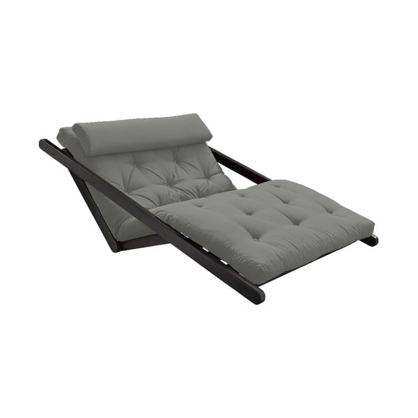 Figo Black/Grey szürke kinyitható kanapé - Karup Design