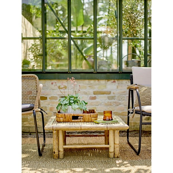 Szürke-bézs kerti fotel Mundo – Bloomingville-image-1