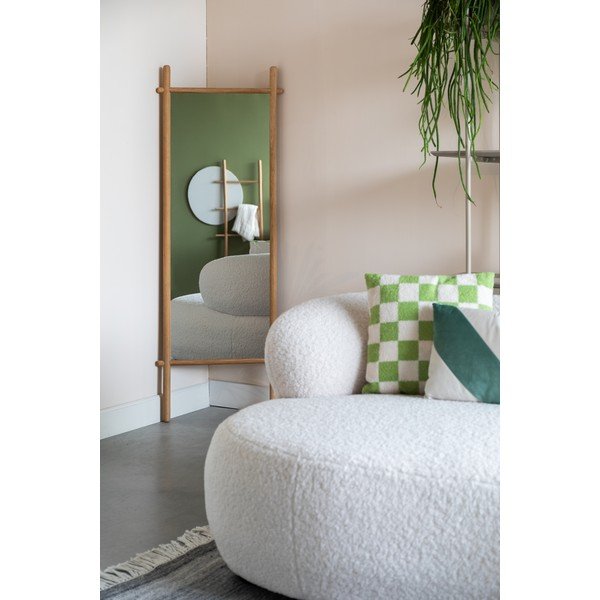 Álló tükör tömörfa kerettel 58x160 cm Solene – White Label-image-1