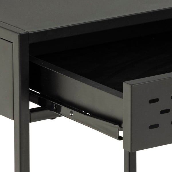 Newcastle fekete éjjeliszekrény - Actona-image-1