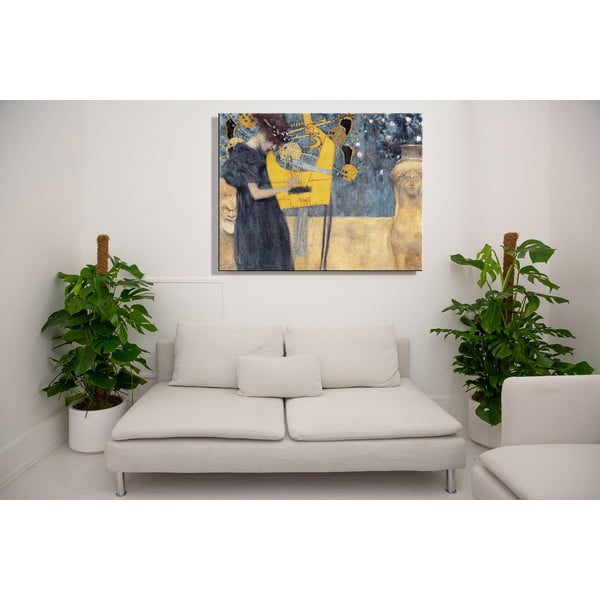 Music másolat, 90 x 70 cm - Gustav Klimt-image-1