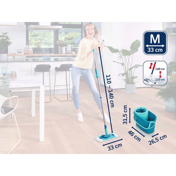 Felmosó vödörrel Clean Twist M Ergo  – LEIFHEIT-image-2