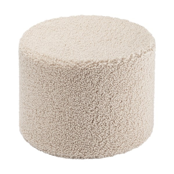 Világosbarna buklé gyerek puff – Wigiwama