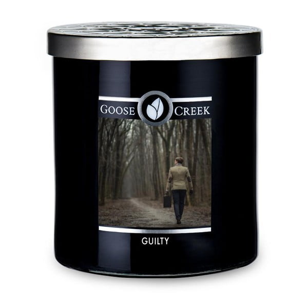 Creek Men's Collection Guilty illatgyertya üvegben, égési idő 50 óra - Goose Creek