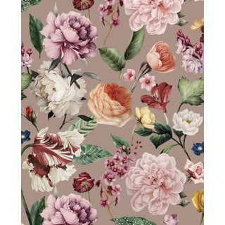 Fiori bézs kétoldalas takaró, 130 x 160 cm - Descanso