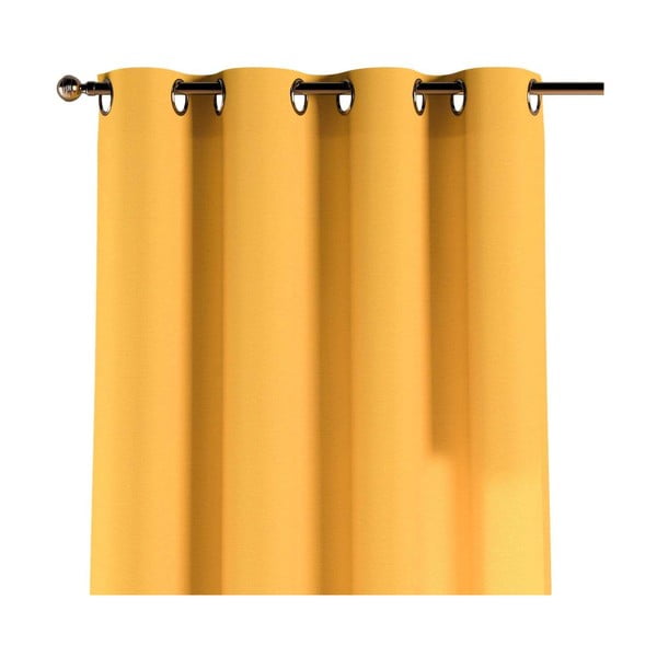 Sárga függöny 260x130 cm Happiness - Yellow Tipi