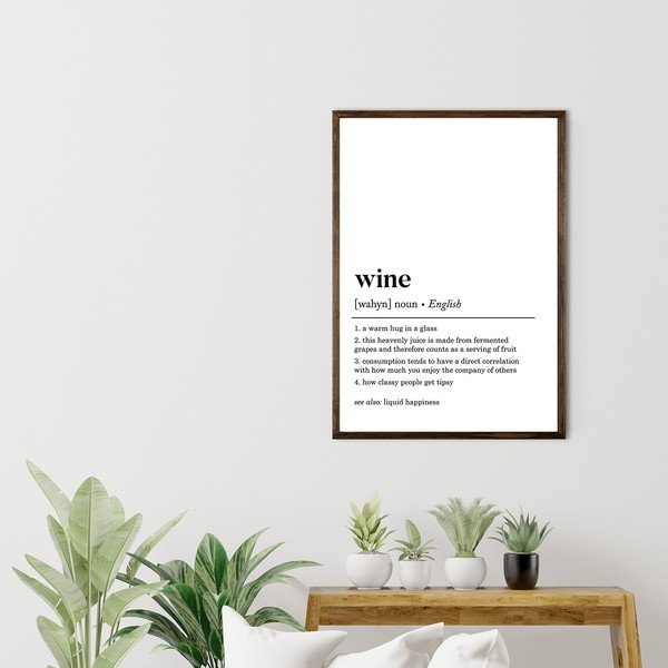 Kép 50x70 cm Wine – Wallity-image-1