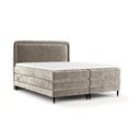 Világosbarna boxspring ágy 140x200 cm Dove – Maison de Rêve