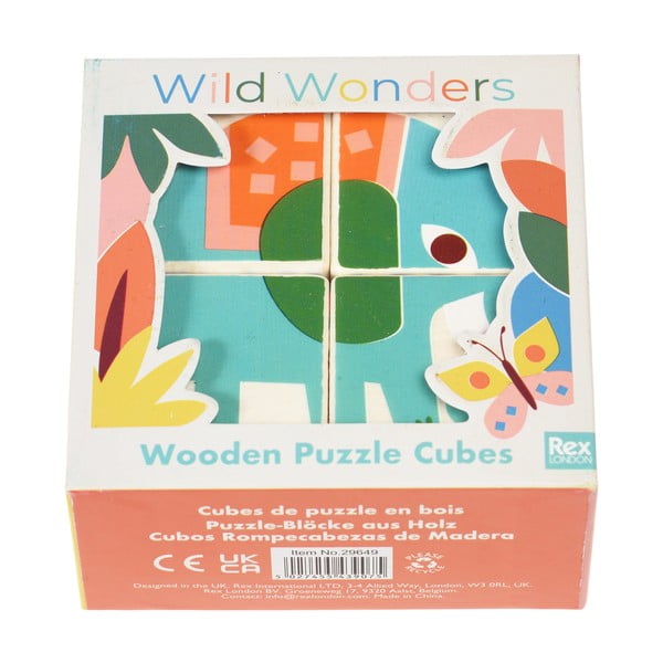 Fa kockák Wild Wonders – Rex London