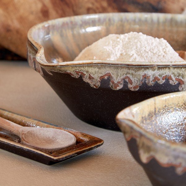 Sötétbarna kőedény tál Poterie – Casafina-image-1