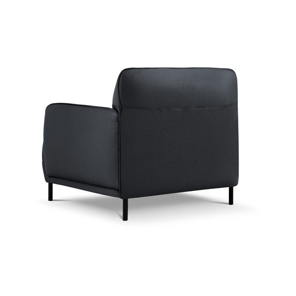 Neso kék bőr fotel - Windsor & Co Sofas-image-3