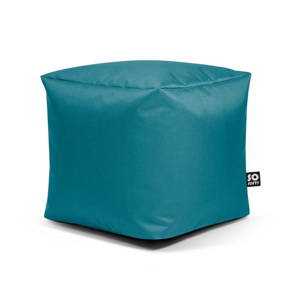 Türkiz gyerek babzsákfotel Cube M – So Soft?