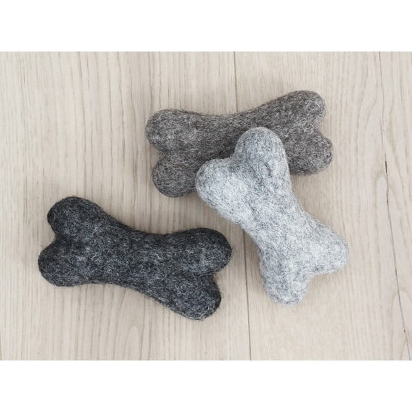 Pet Bones dióbarna gyapjújáték házi kedvenceknek, hosszúság 14 cm - Wooldot-image-2