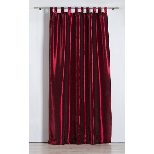 Borvörös függöny 140x245 cm Royal Taffeta – Mendola Fabrics-image-1