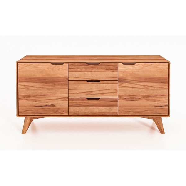 Alacsony bükkfa komód 134x63 cm Greg - The Beds-image-1