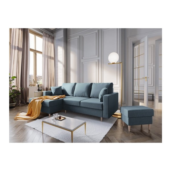 Aubrieta kék puff, 60 x 45 cm - Mazzini Sofas-image-4