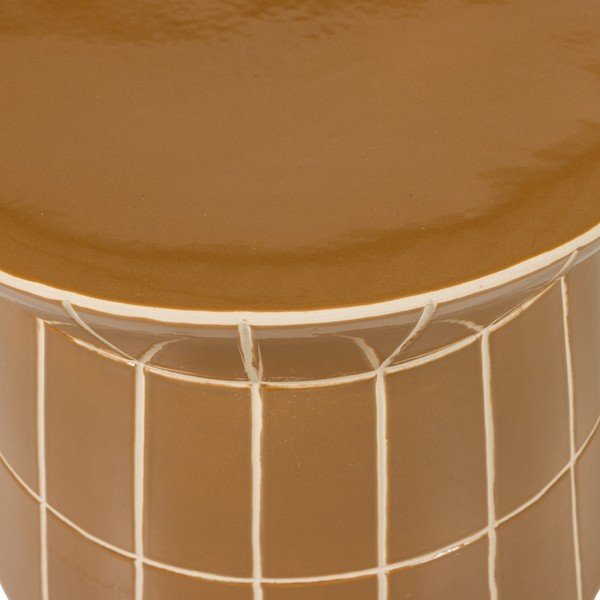 Kerámia kerek tárolóasztal ø 38 cm Plu – WOOOD-image-4