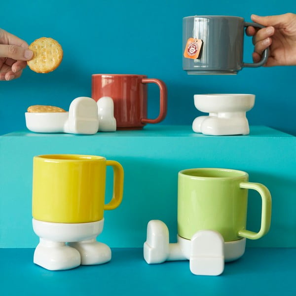 Bögre és tálka készlet Mr. Standy - Balvi-image-4