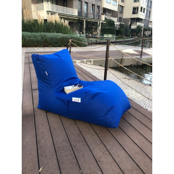 Sötétkék kerti ülőzsák Daybed – Floriane Garden-image-3