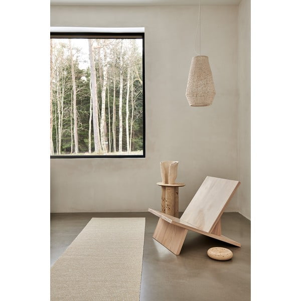 Krémszínű kültéri-beltéri futószőnyeg 70x240 cm Emm Vanilla – Pappelina-image-1