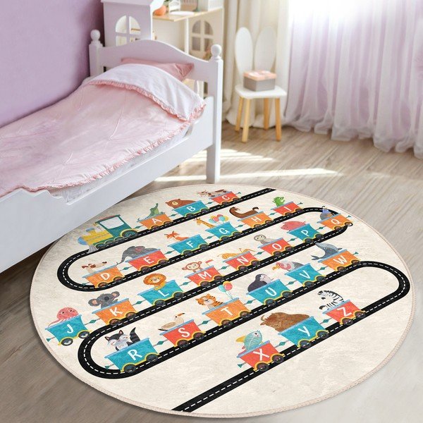 Gyerek szőnyeg ø 120 cm Comfort – Mila Home-image-1