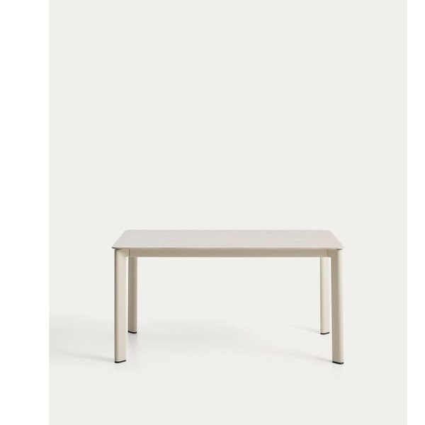 Kerti étkezőasztal kő asztallappal 80x140 cm Anafi – Kave Home-image-4